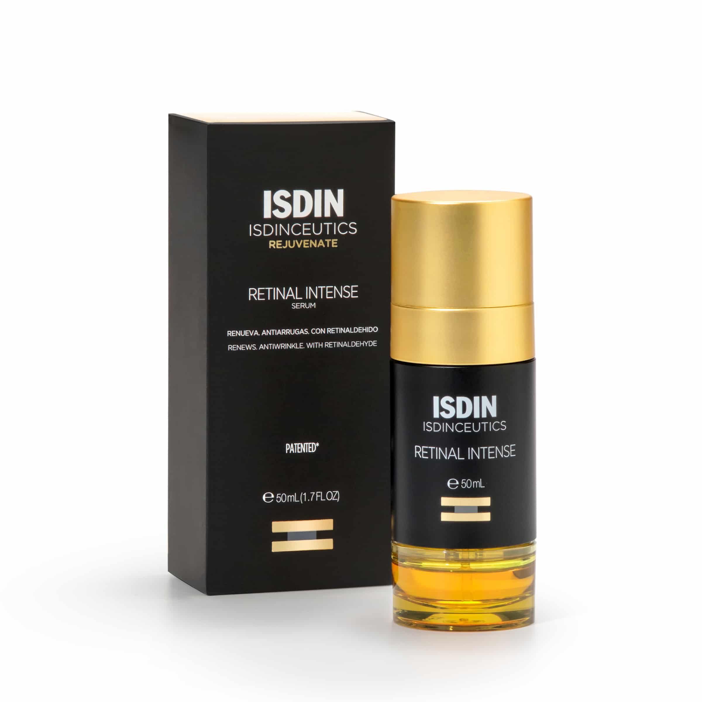 Retinal-Intense-Box-Bottle-1 ISDIN Retinal Intense Serum 50ml - Image 1