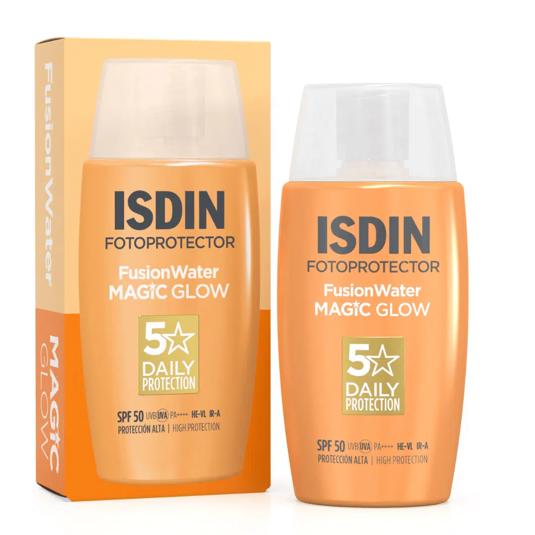 magic-glow.png ISDIN Fotoprotector Fusion Water Magic Glow SPF 50+ 50ml - Image 1